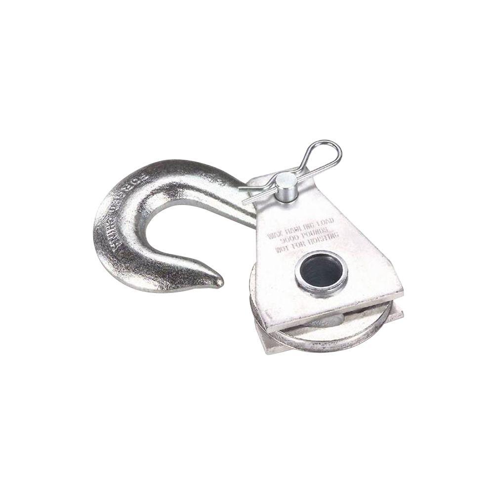 Superwinch 8,000 lb. Pulley Block with Hook for EX1, X1, X2, LT2000, UT3000, LT3000ATV, S3000