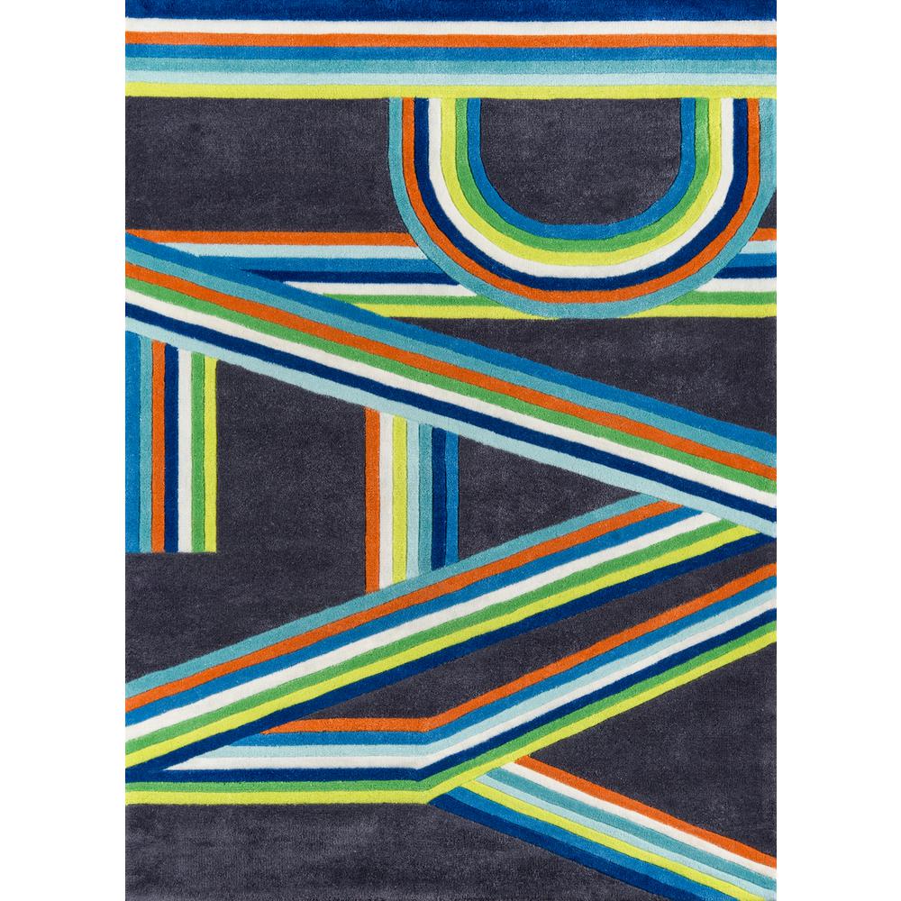 Momeni Lil Mo Hipster Play Blue 5 Ft X 7 Indoor Kids Area Rug Momeni Lil Mo Hipster Play Blue 5 Ft X