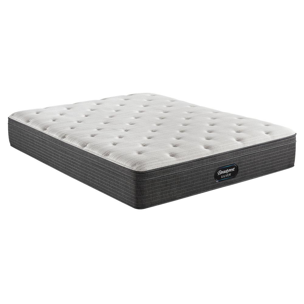 Beautyrest Silver Brs900 13in Plush Hybrid Euro Top Queen Mattress 700810106 1050 The Home Depot