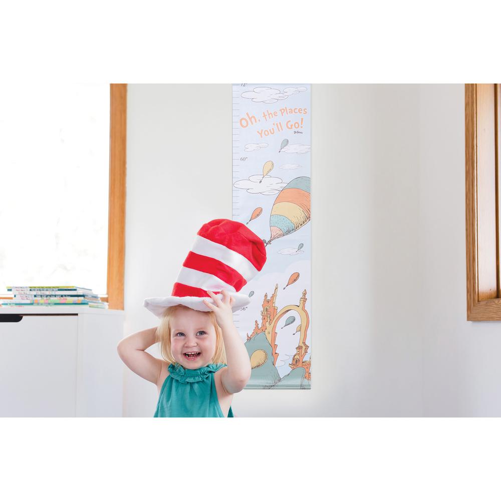 Seuss Oh 30166 Trend Lab Dr the Places You/'ll Go Canvas Growth Chart
