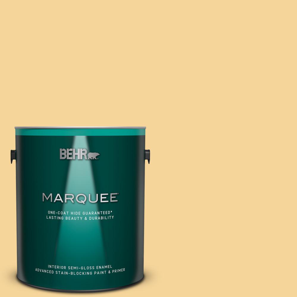 Behr Marquee 1 Gal 350c 3 Lesauce Semi Gloss Enamel Interior 350c 3 Lesauce Semi Gloss Enamel Interior Paint