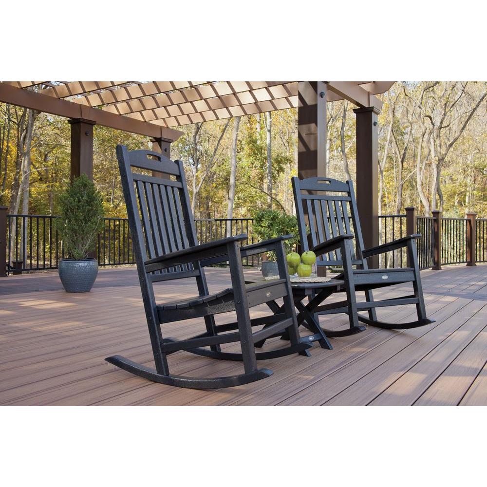 Trex Outdoor Furniture Yacht Club Tree House 3 Piece Patio Rocker Trex Outdoor Furniture Yacht Club Tree