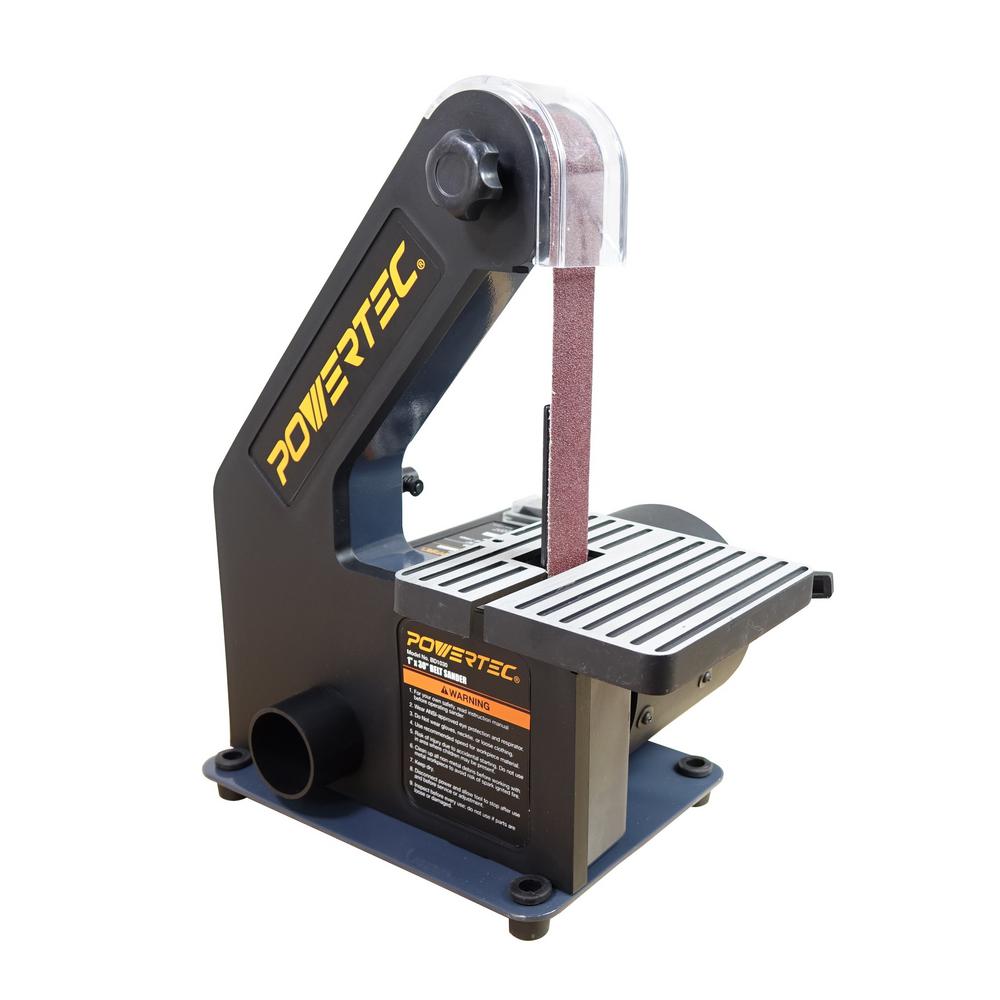 belt sander inch powertec homedepot sanders woodworking sanding
