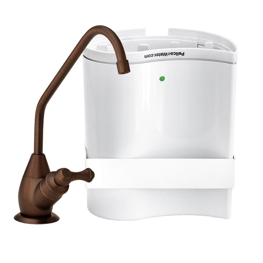 Pelican Water Undercounter Drinking Water Filtration and Purification System with Oil Rubbed Bronze Faucet Dispenser was $187.68 now $74.5 (60.0% off)