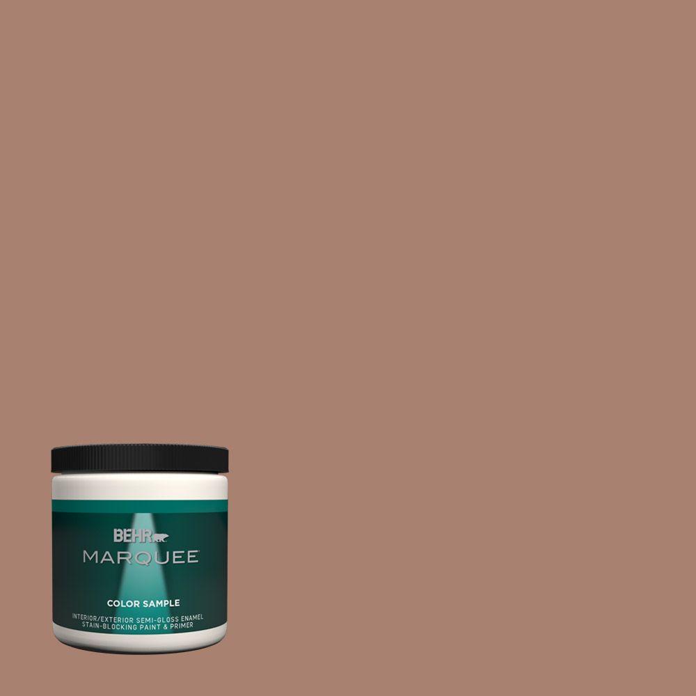 Behr Marquee 8 Oz S190 5 Cocoa Nutmeg One Coat Hide Interior S190 5 Cocoa Nutmeg One Coat Hide Interior