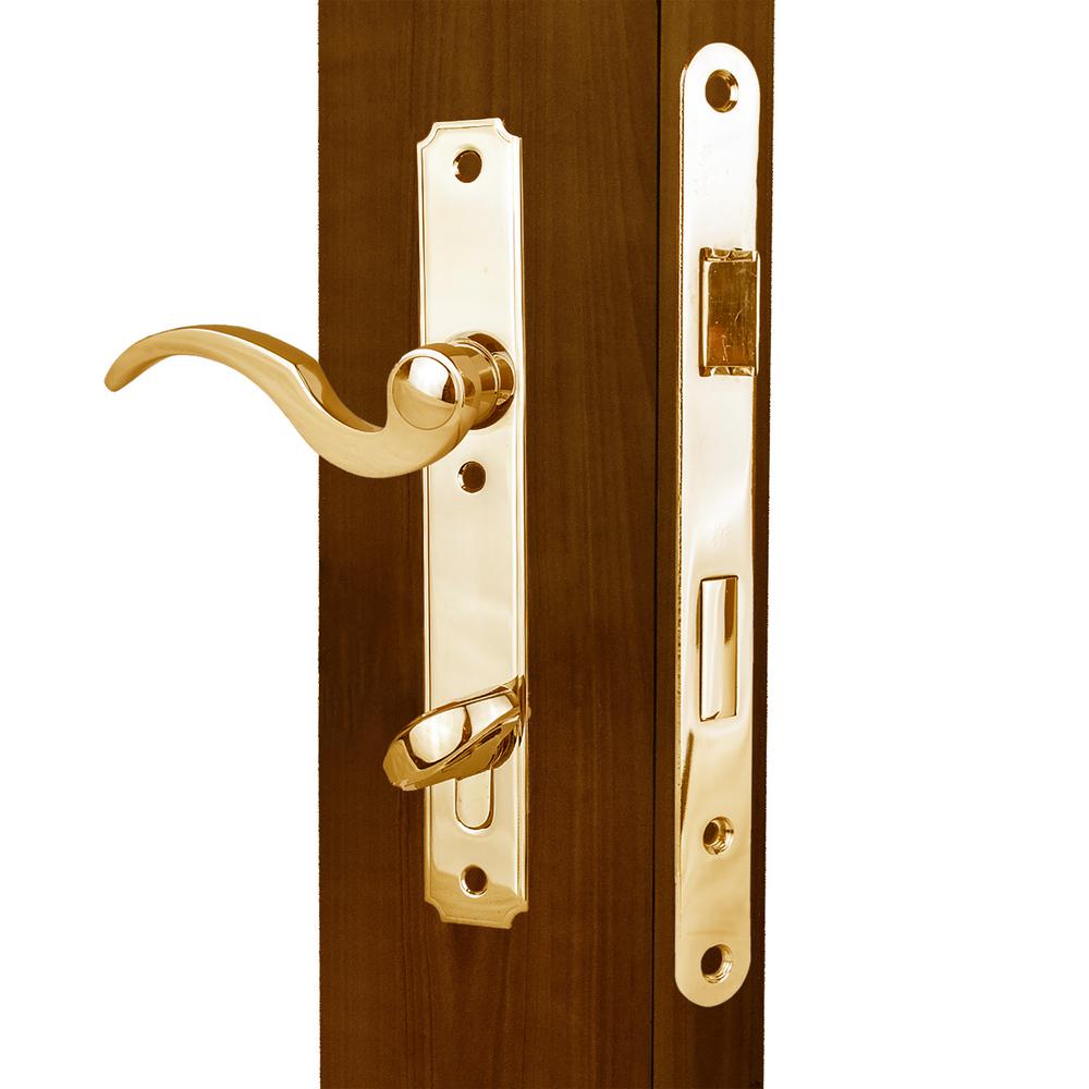 back door handle and lock