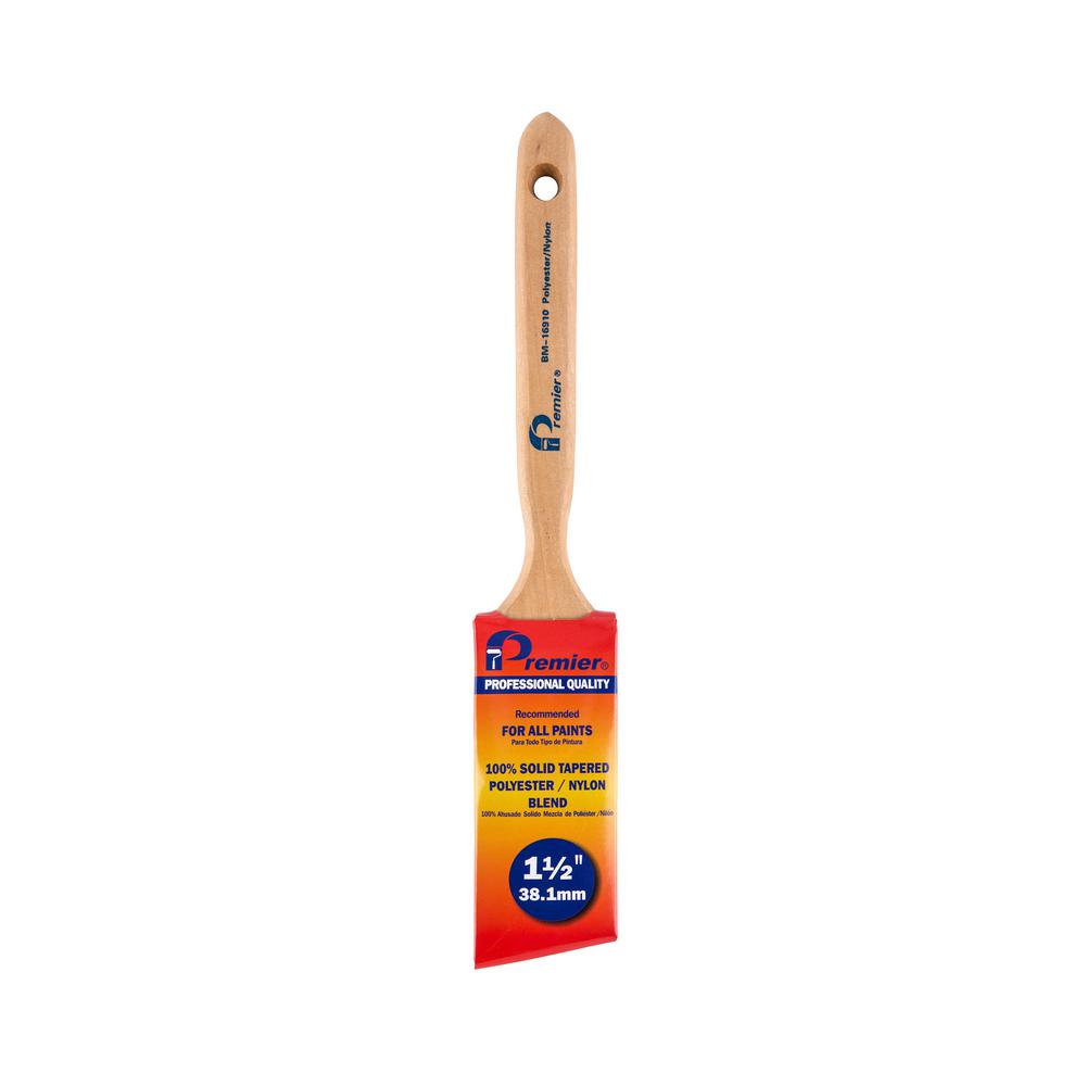 Bm 1 2 In Angle Sash Nylon Polyester Blend Paint Brush 6 Pack Angle Sash Nylon Polyester Blend Paint Brush