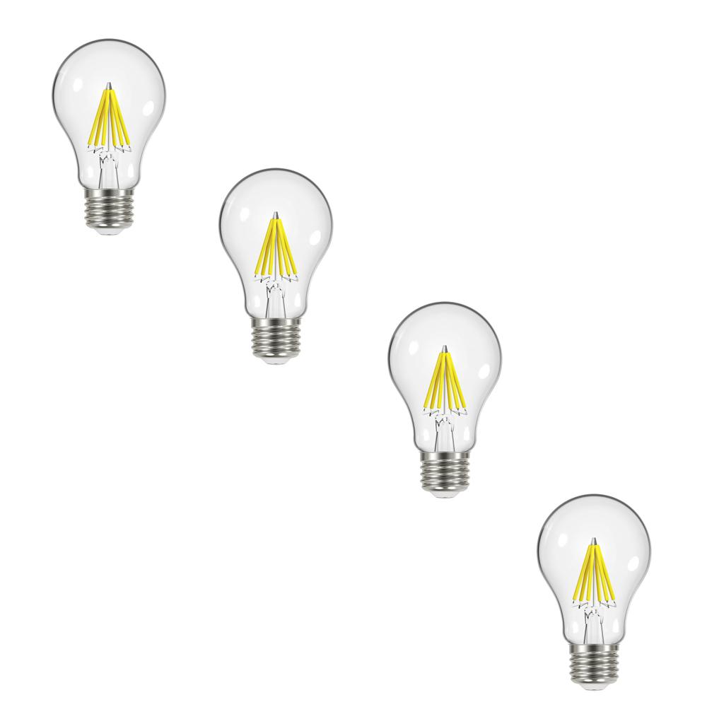 7-Watt E26 Medium Base Light Bulb 3000-Kelvin Warm White 60-Watt Equivalent EcoHue LED A19 Non-Dimmable 600-Lumen