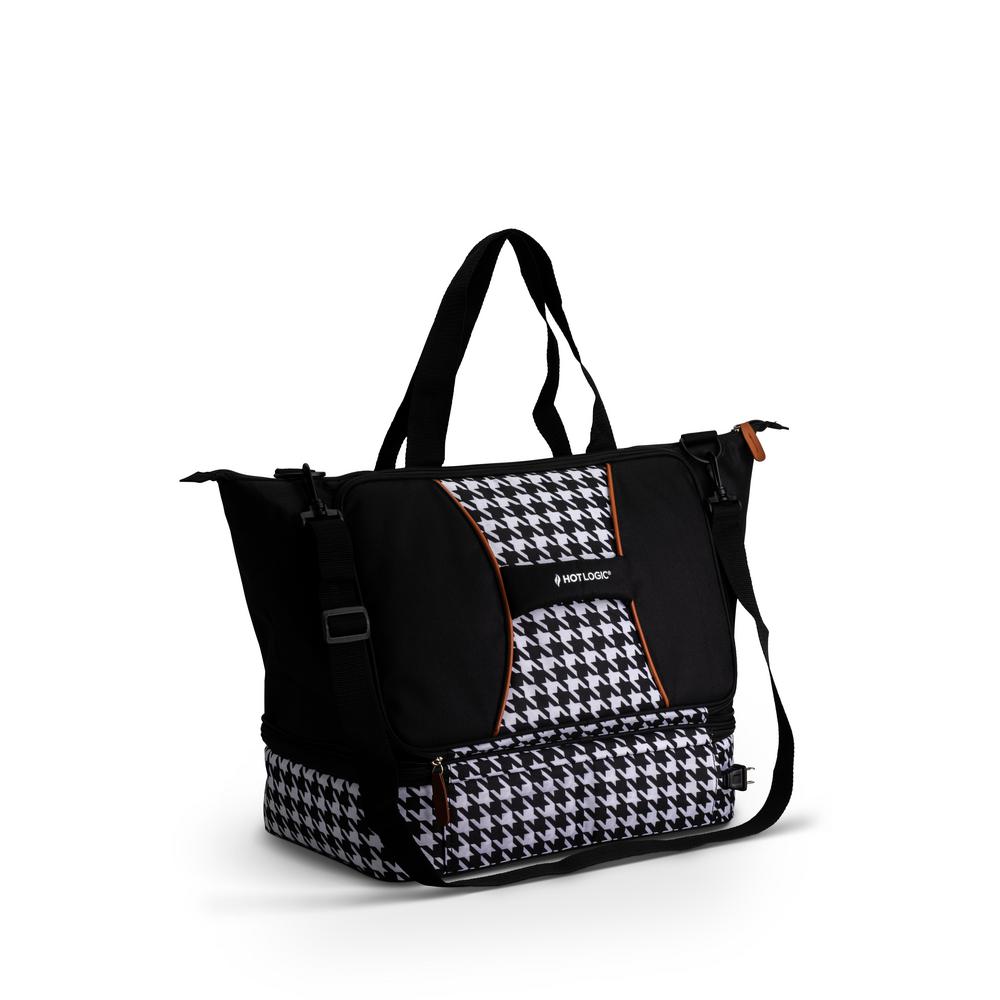 houndstooth lunch bag