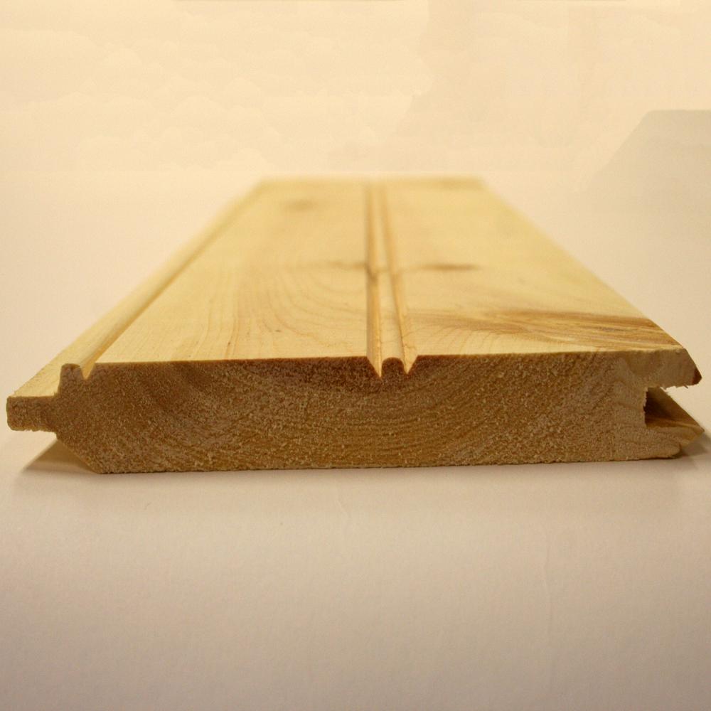 1 In X 6 In X 8 Ft Pine Board Pattern Tongue And Groove 168wp4ecb The Home Depot