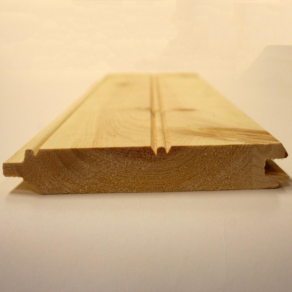 1 in. x 6 in. x 8 ft. Premium Tongue and Groove Pattern Whitewood Board604437 The Home Depot