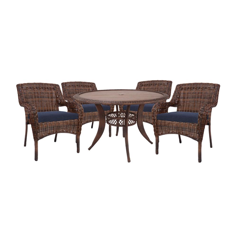 Hampton Bay Patio Dining Tables Patio Tables The Home Depot