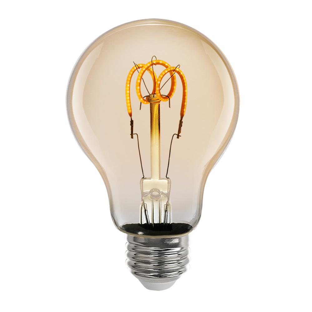 Edison Led Bulbs Light The Home Depot 25 Watt Equivalent 2000k A19 Led