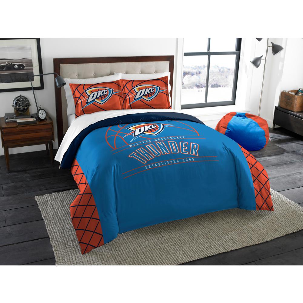 Thunder 3 Pc Multi Color Polyester Reverse Slam Full And Queen Thunder 3 Pc Multi Color Polyester Reverse Slam Full And Queen Comforters Set 1nba849000033ret The Home Depot