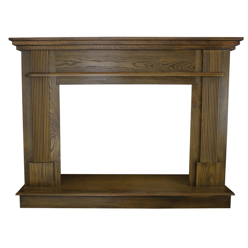 Wood - Fireplace Mantels - Fireplaces - The Home Depot Shop our selection of Wood