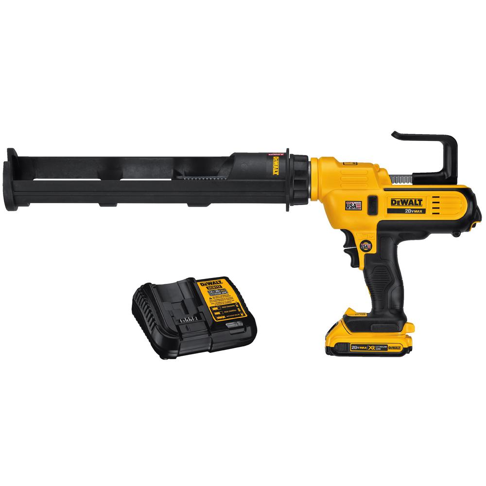 Dewalt 20-Volt MAX Lithium-Ion Cordless 600 ml Adhesive Gun Kit with Battery 2Ah... by DEWALT