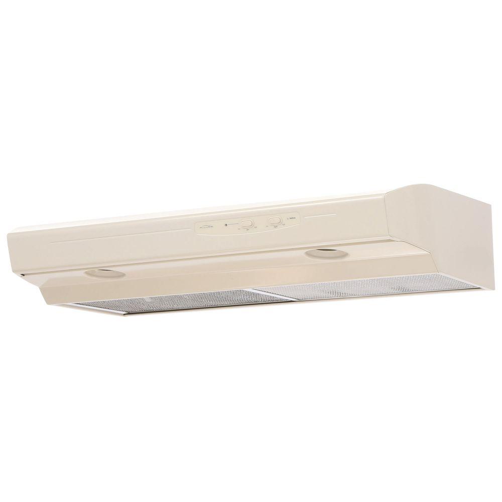 NuTone Allure I Series 36 in. Convertible Range Hood in AlmondWS136AA