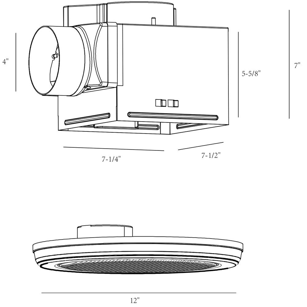 home depot bluetooth speaker exhaust fan