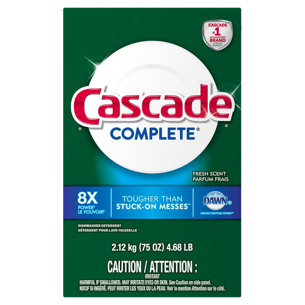 Cascade Complete 75 oz. Fresh Scent Dishwasher Powder003700033836