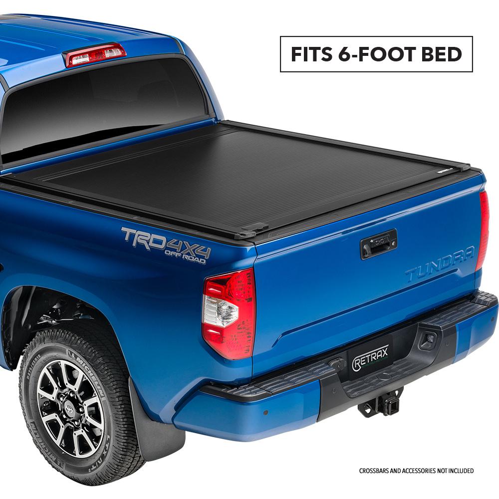 Retrax One Xr Tonneau Cover 16 19 Toyota Tacoma Regular Access Double Cab 6 Bed T 60852 The Home Depot