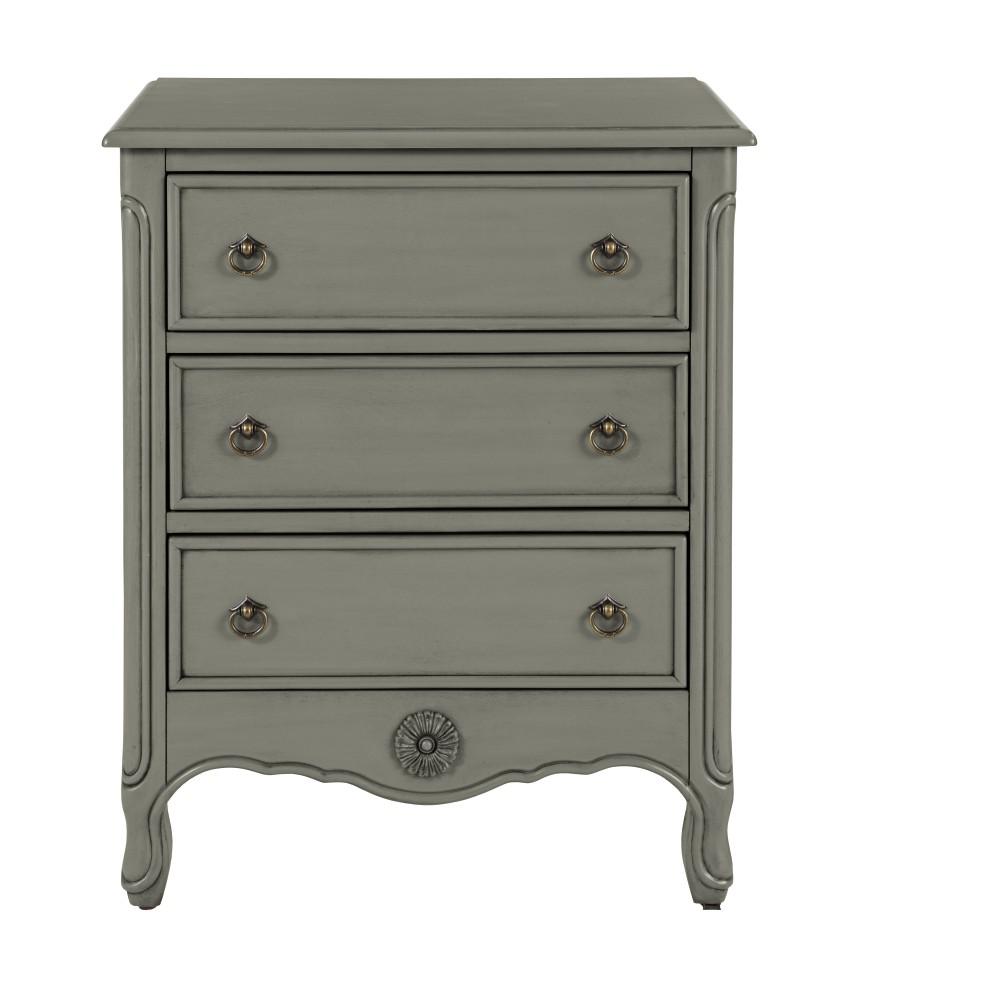  Home  Decorators  Collection  Keys 3 Drawer Nightstand  in 