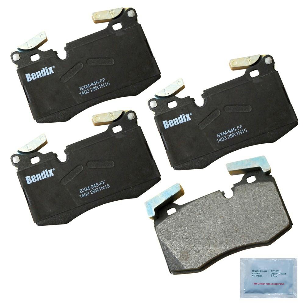 Bendix Bendix Premium Copper Free SemiMetallic BPR Disc Brake Pad