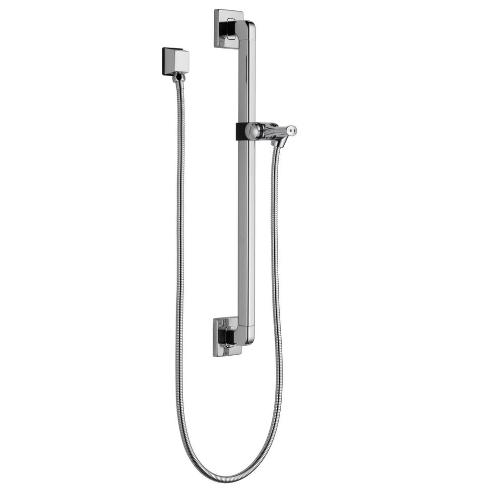 Delta 24 in. Adjustable Slide Bar for Handheld Showerheads in Chrome51500 The Home Depot