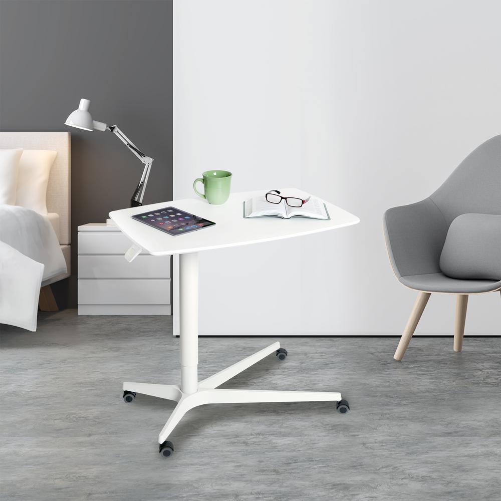 Seville Clics Airlift 30 In White Overbed Bedside Medical Seville Clics Airlift 30 In White