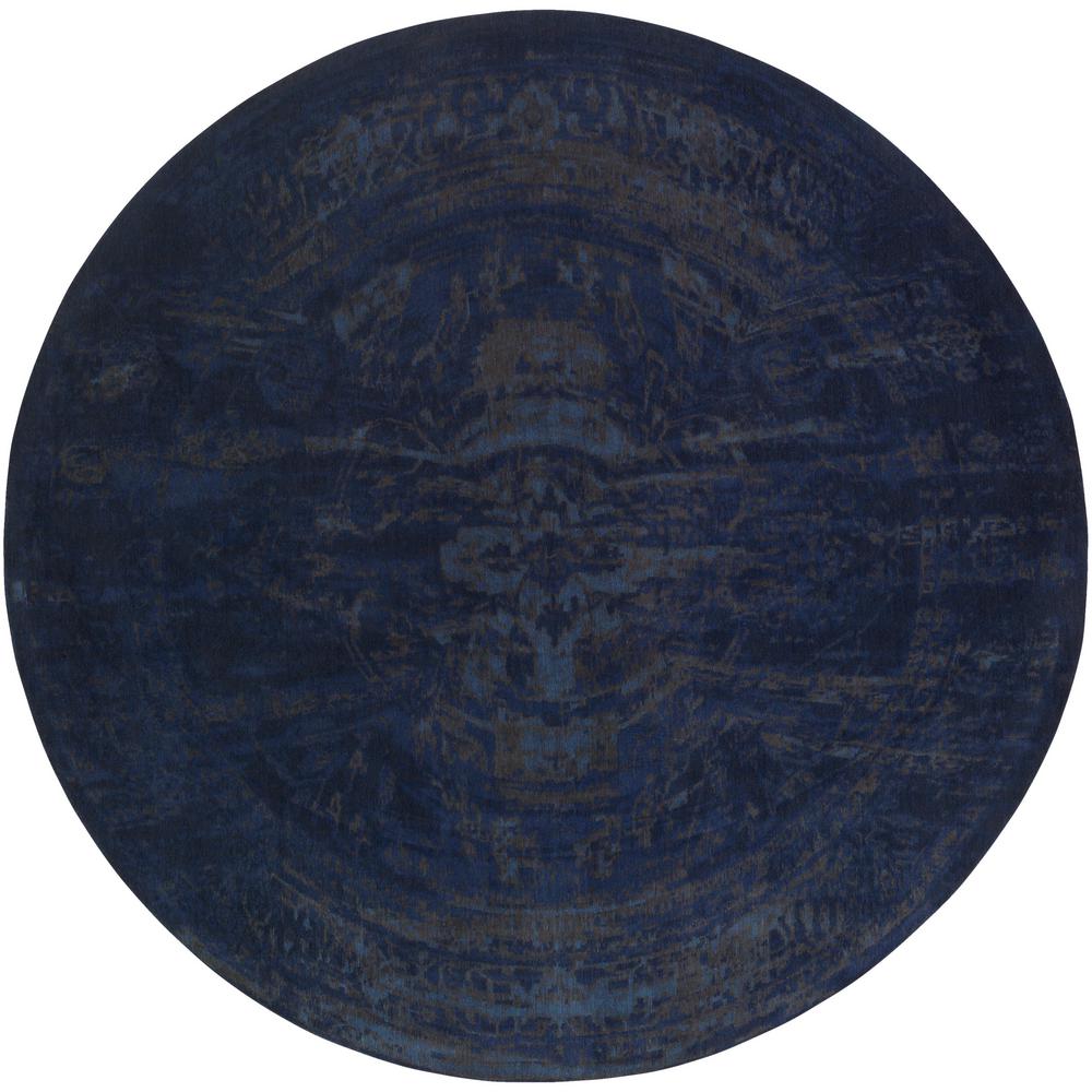 Navy Blue Round Rug Photos