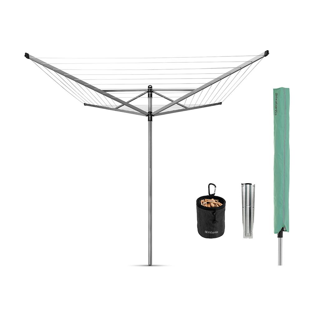 Hoist Brand New 4 Arm Outdoor Foldable Clothes line 45 Rotary Clothing Line