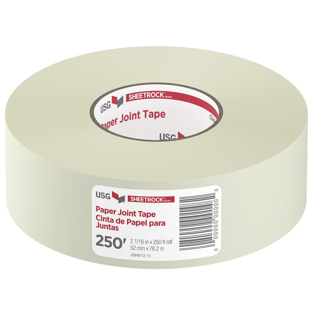 USG Sheetrock 250 ft. Drywall Joint Tape-382175 - The Home ...