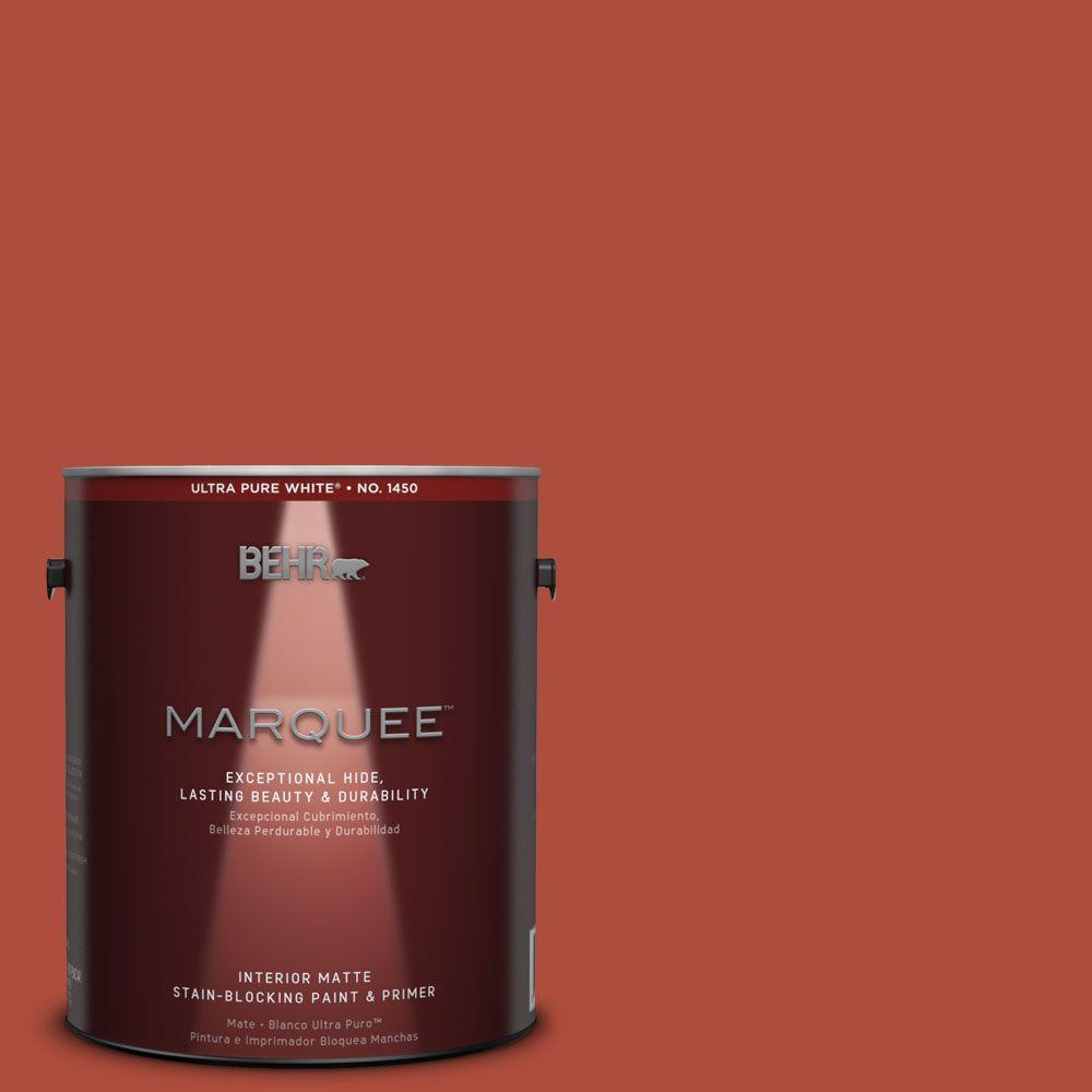 Behr Marquee 1 Gal Mq4 35 Torch Red One Coat Hide Matte Interior Behr Marquee 1 Gal Mq4 35 Torch Red One Coat Hide Matte
