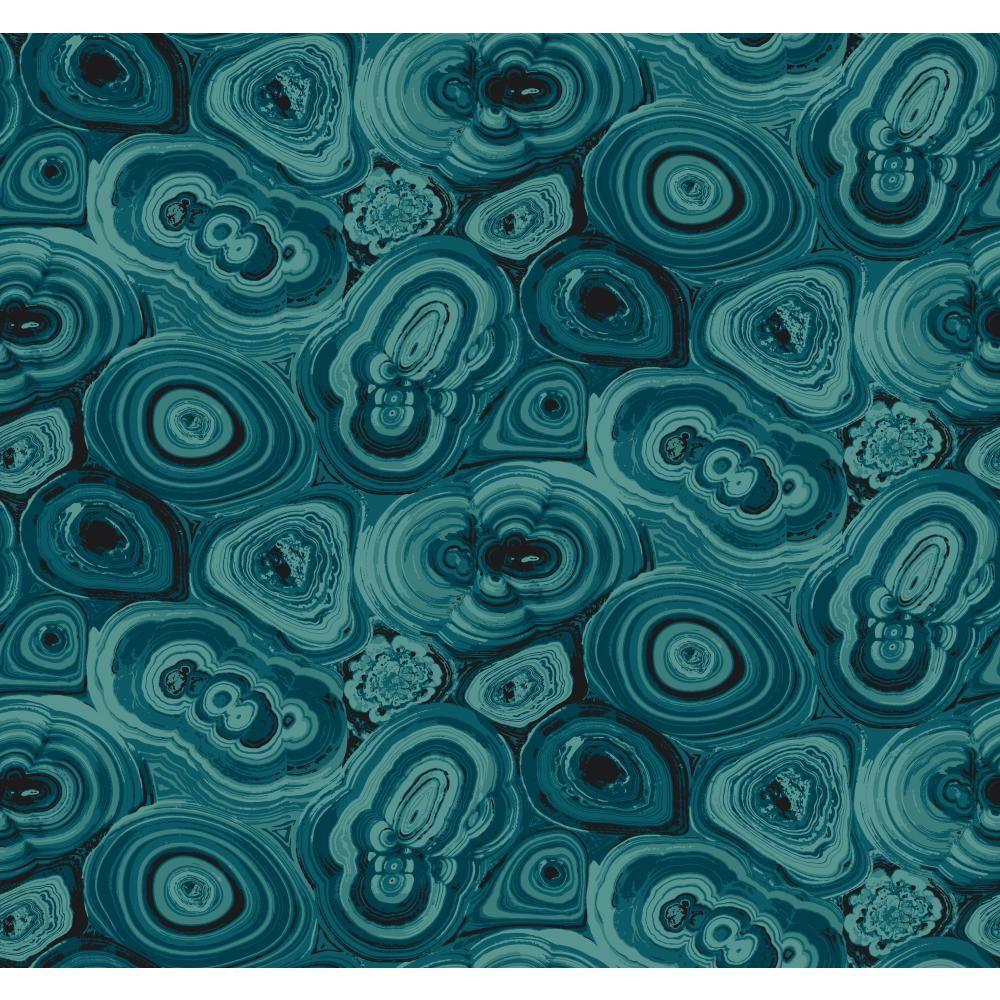 York Wallcoverings Urban Chic Malachite Wallpaper-RK4501 - The Home Depot