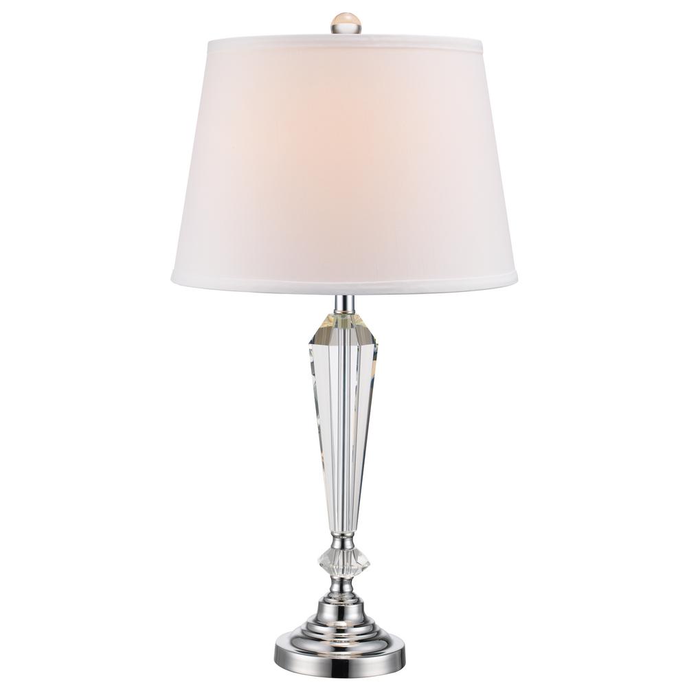 UPC 736916657464 product image for Bel Air Lighting Laguna 24.5 in. Polished Chrome Table Lamp | upcitemdb.com