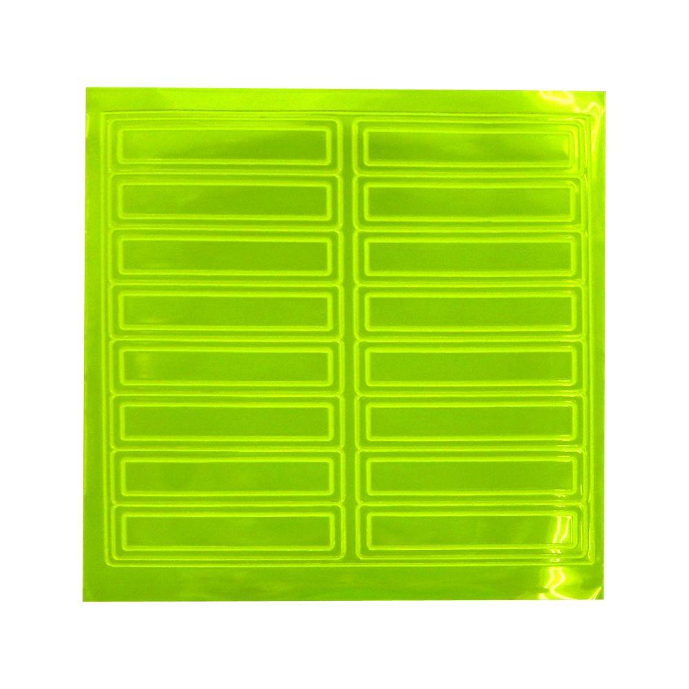 Safety Flag Reflective Pressure Sensitive Strips6802LY The Home Depot