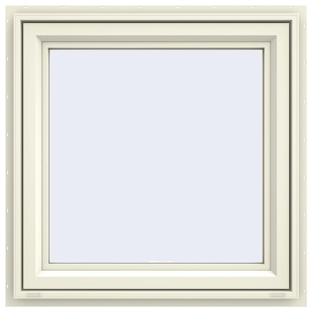 JELD-WEN 35.5 In. X 35.5 In. V-4500 Series Awning Vinyl Window – French ...