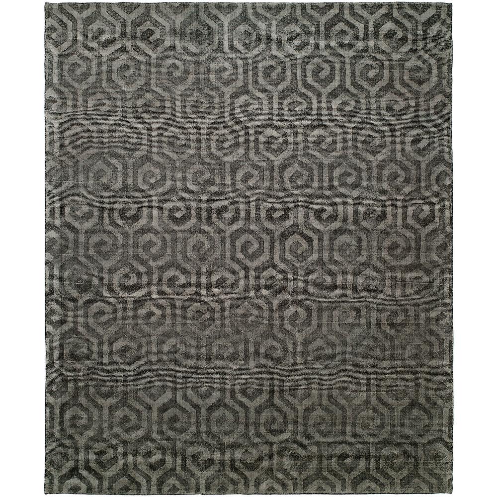 KALATY Avalon Pewter 4 ft. x 6 ft. Area RugAV191 46 The Home Depot