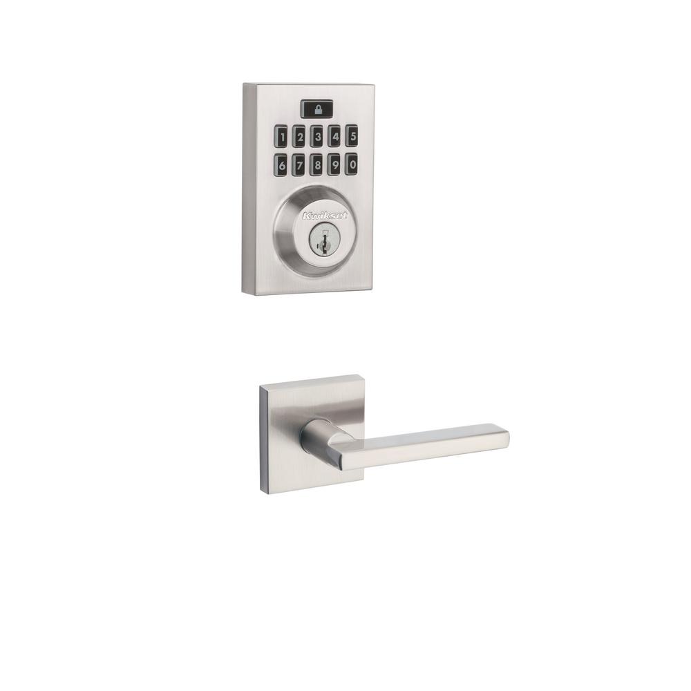Kwikset SmartCode 913 Contemporary Satin Nickel Single Cylinder