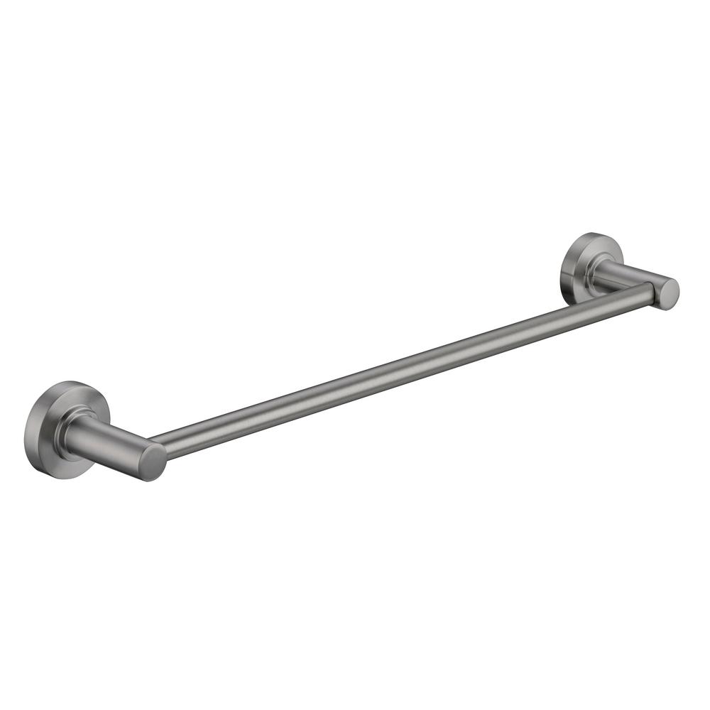 Schon Contemporary 18 in. Towel Bar in Brushed Nickel200630104 The