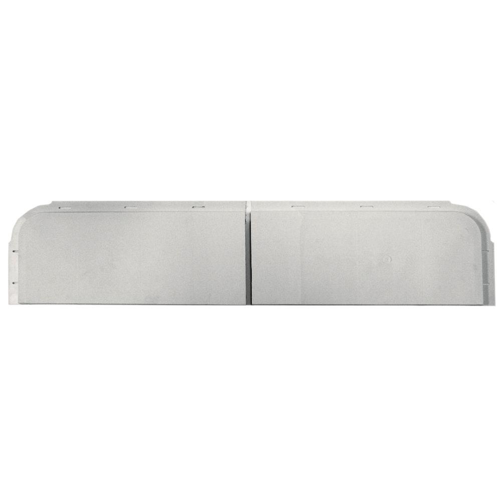 Builders Edge 9 in. x 33 5/8 in. JChannel BackPlate for Window Header