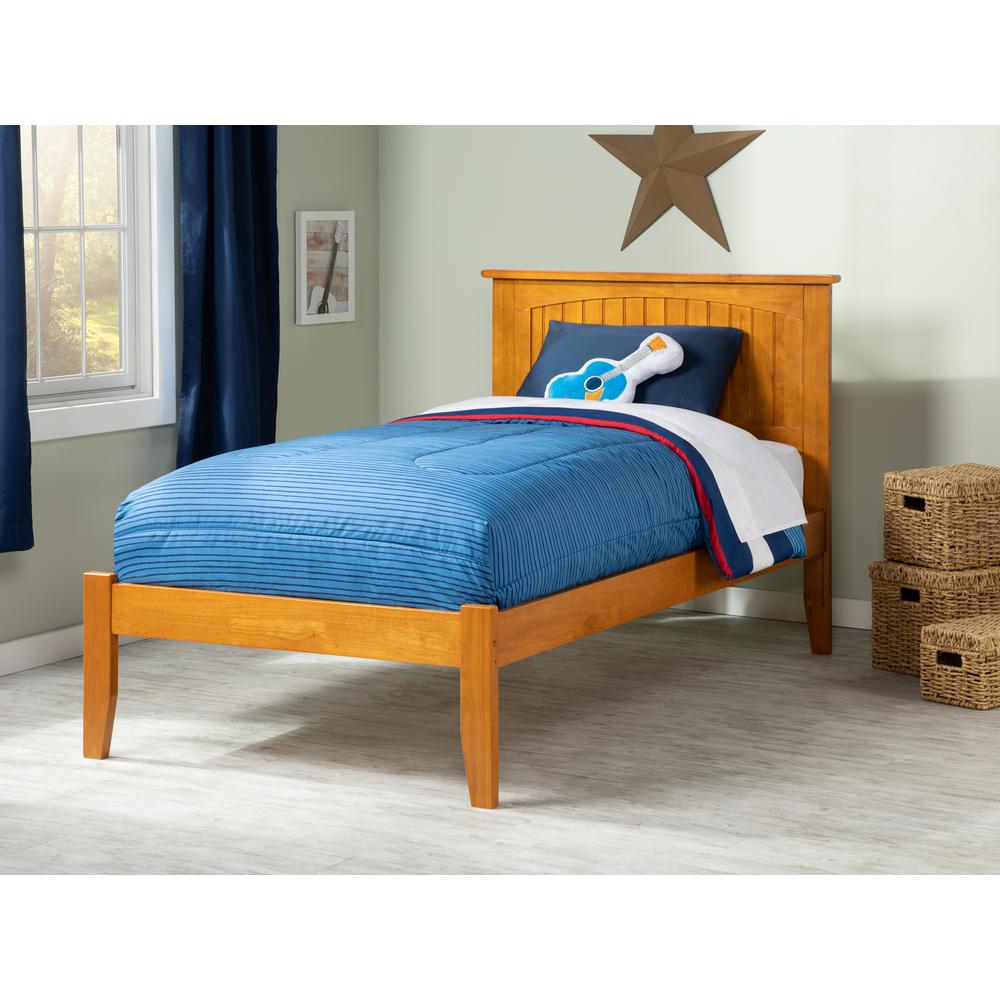 Atlantic Furniture Nantucket Caramel Twin Xl Platform Bed With Open Atlantic Furniture Nantucket Caramel Twin Xl Platform Bed With Open Foot Board Ar8211007 The Home Depot