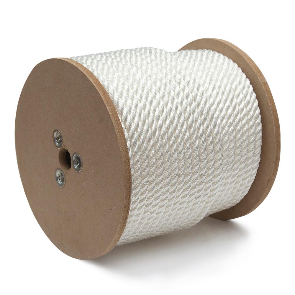 T.W. Evans Cordage 3/8 in. x 300 ft. Twisted Nylon Rope85063 The