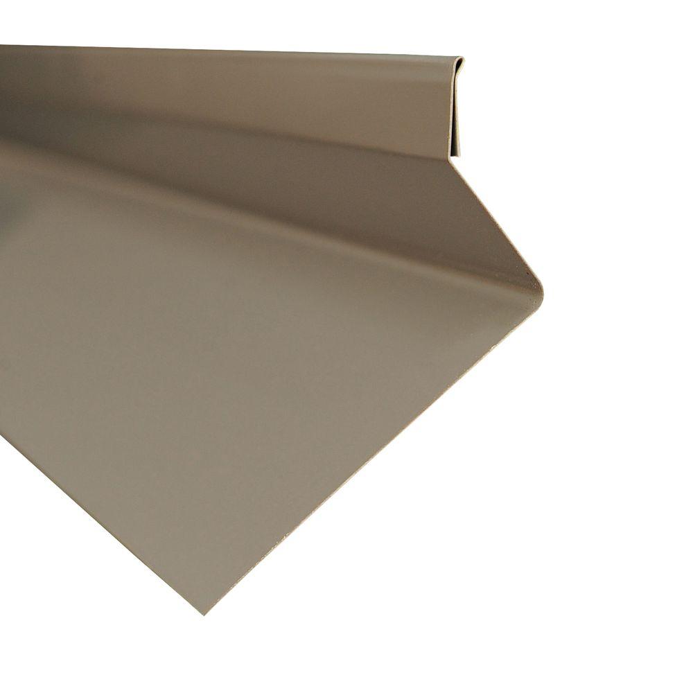 Metal Sales 5 in. x 10.5 ft. JChannel Drip Edge Flashing in Galvalume
