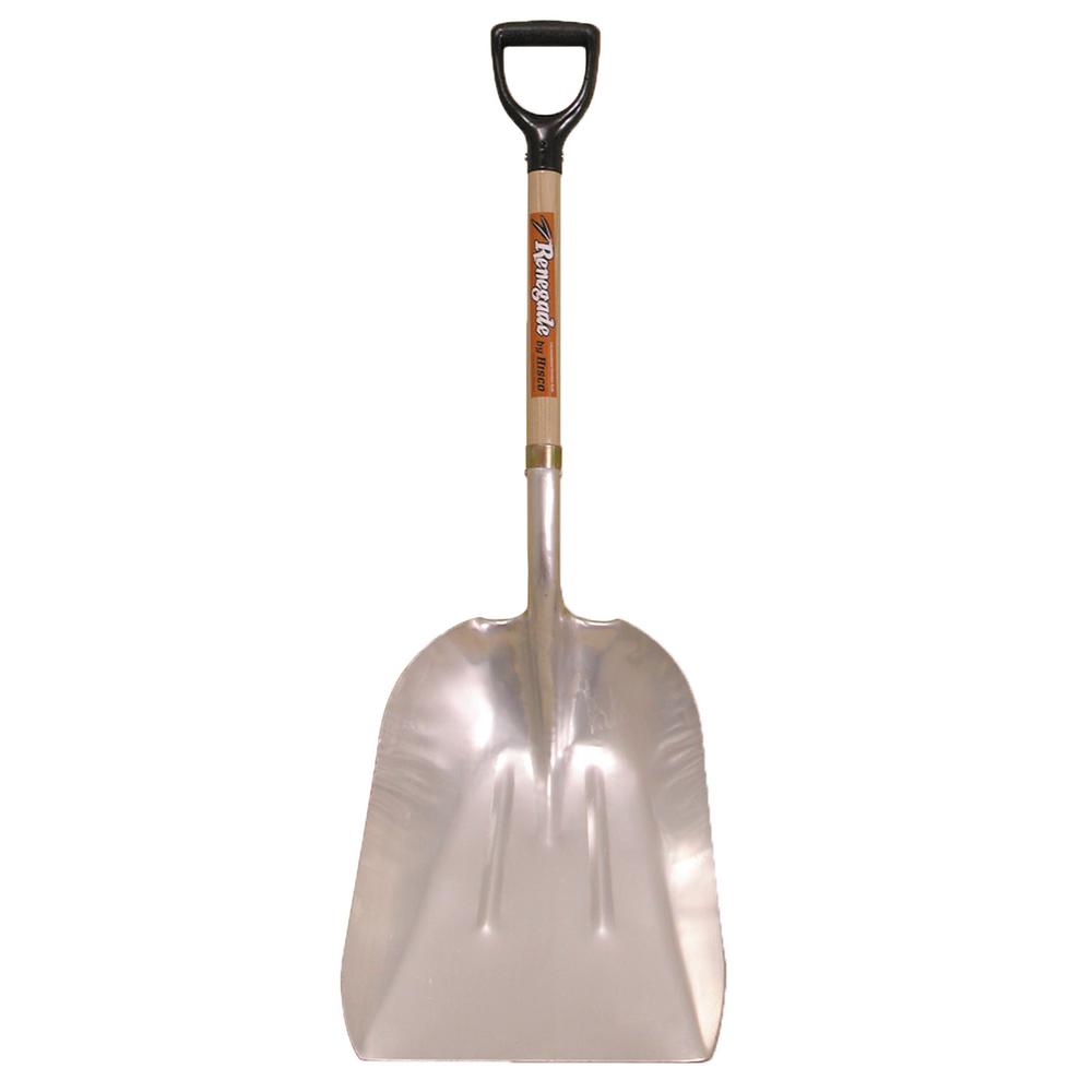 Hisco 27 in. Ash Wood DGrip Handle Aluminum Blade 4 lbs. 20 in