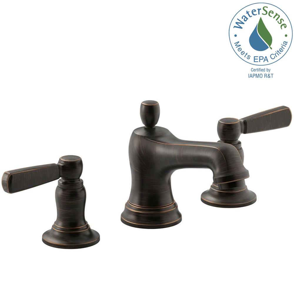Kohler Bancroft 8 In Widespread 2 Handle Bathroom Faucet In Oil