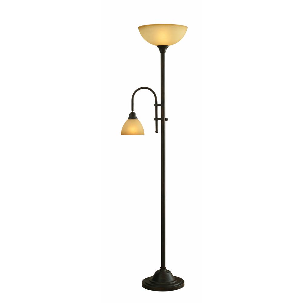 Kenroy Home Lamps Lighting The Depot Bronze Torchiere