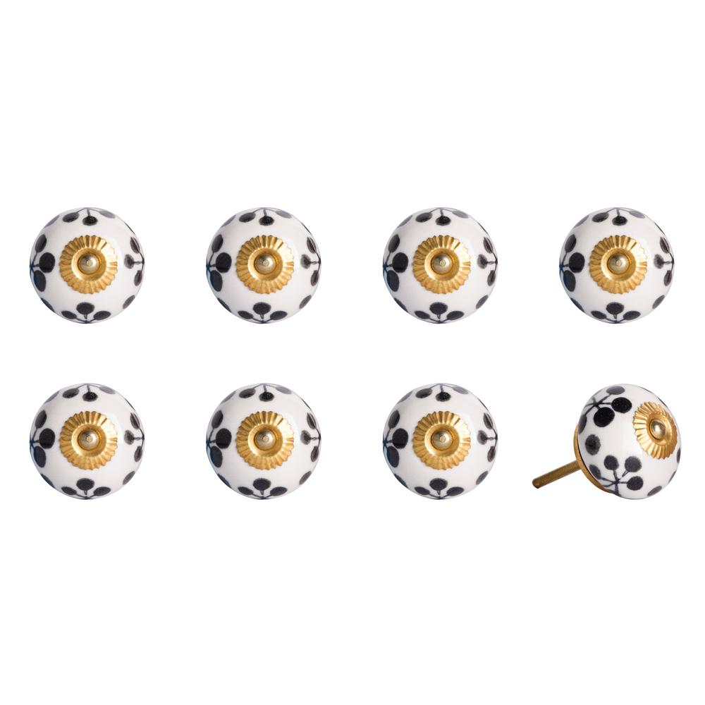 Polished Chrome Knobs Cupcakes 38mm Cupboard Drawer Door Handles Decorated