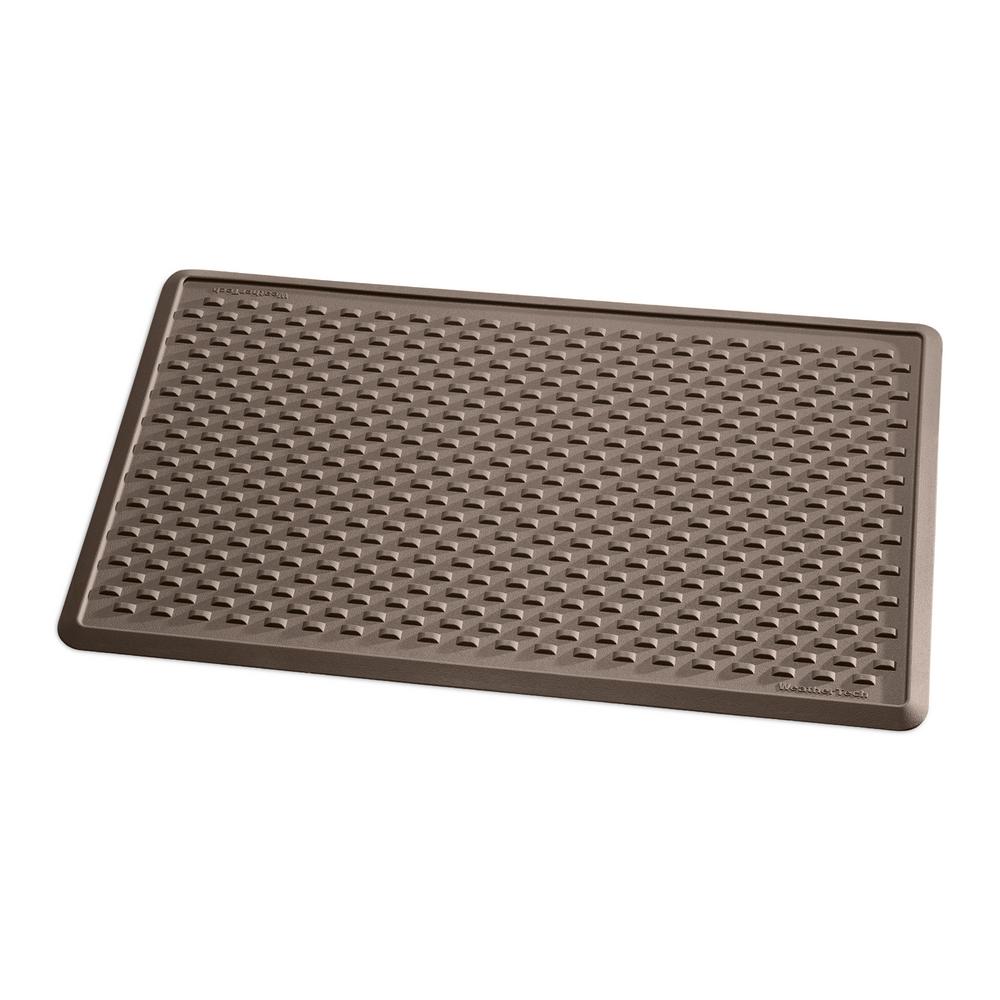 Weathertech Brown 24 In X 39 In Tpe Indoor Mat Idm1br The Home