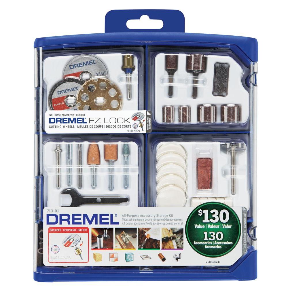 Rotary Tool Accessory Kit 130 Piece
