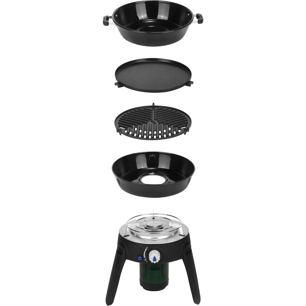 Cadac Safari Chef 2 Portable Propane Gas Grill in Black6540H110US